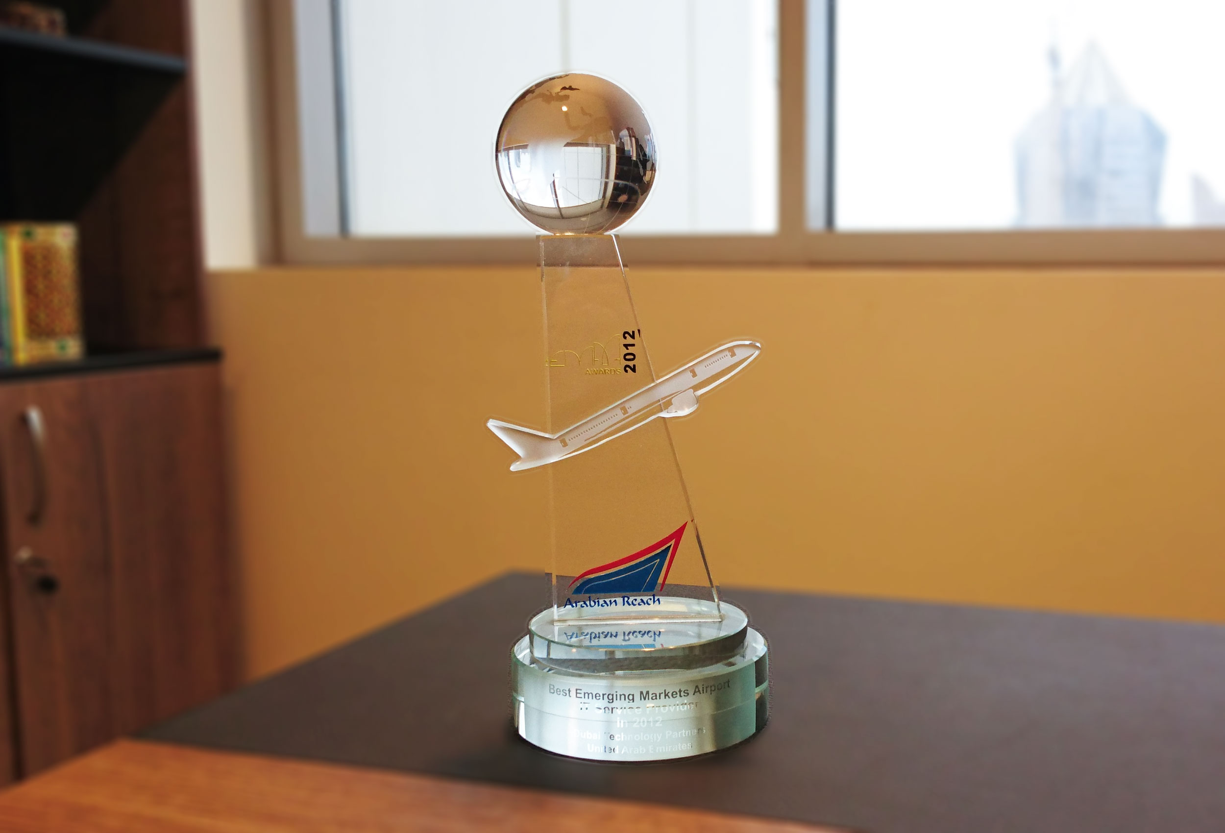 Best Emerging Markets Airport IT Service Provider award for DTP